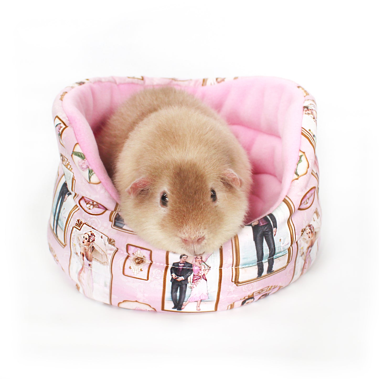 Pink Art Deco Cuddle Cup Bed