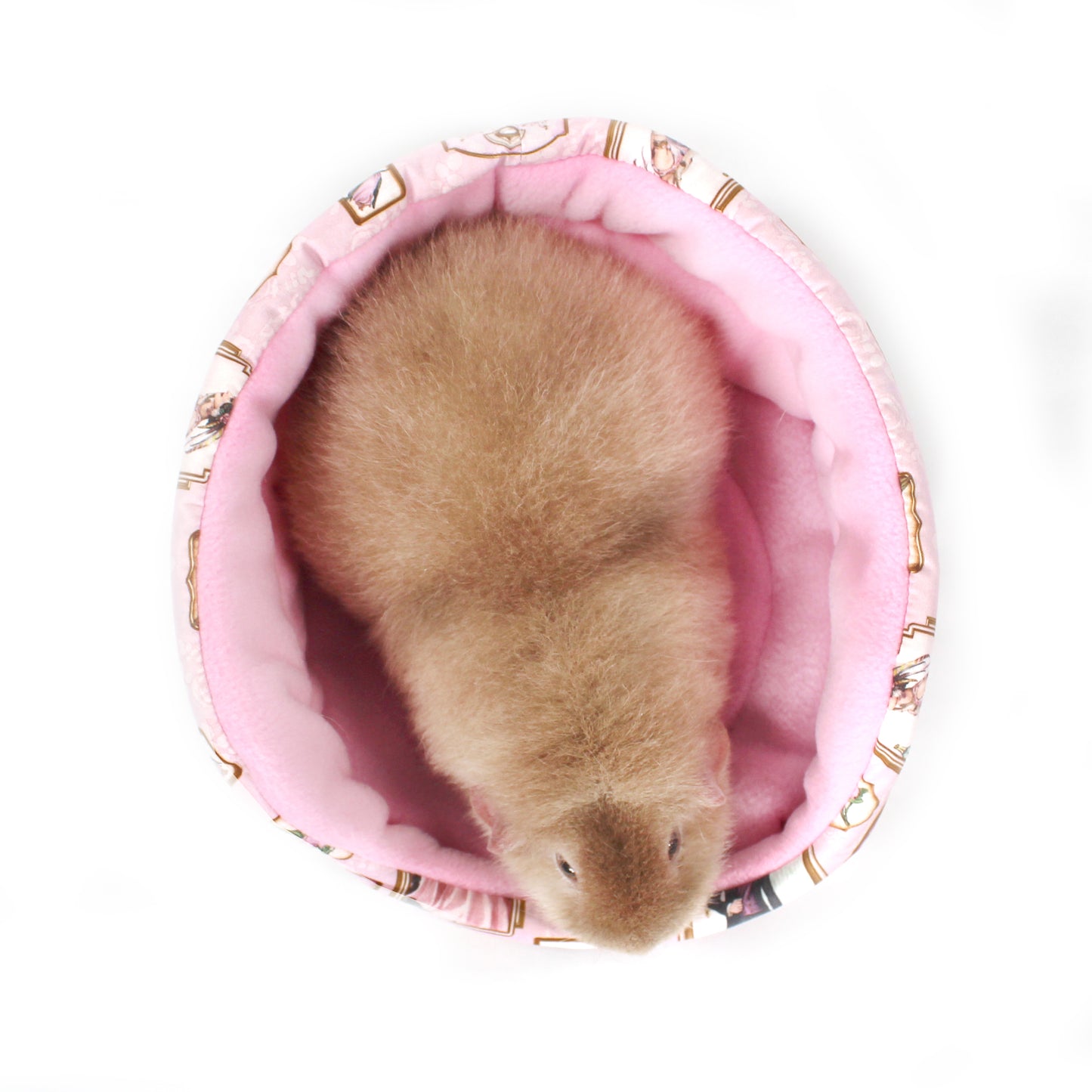 Pink Art Deco Cuddle Cup Bed