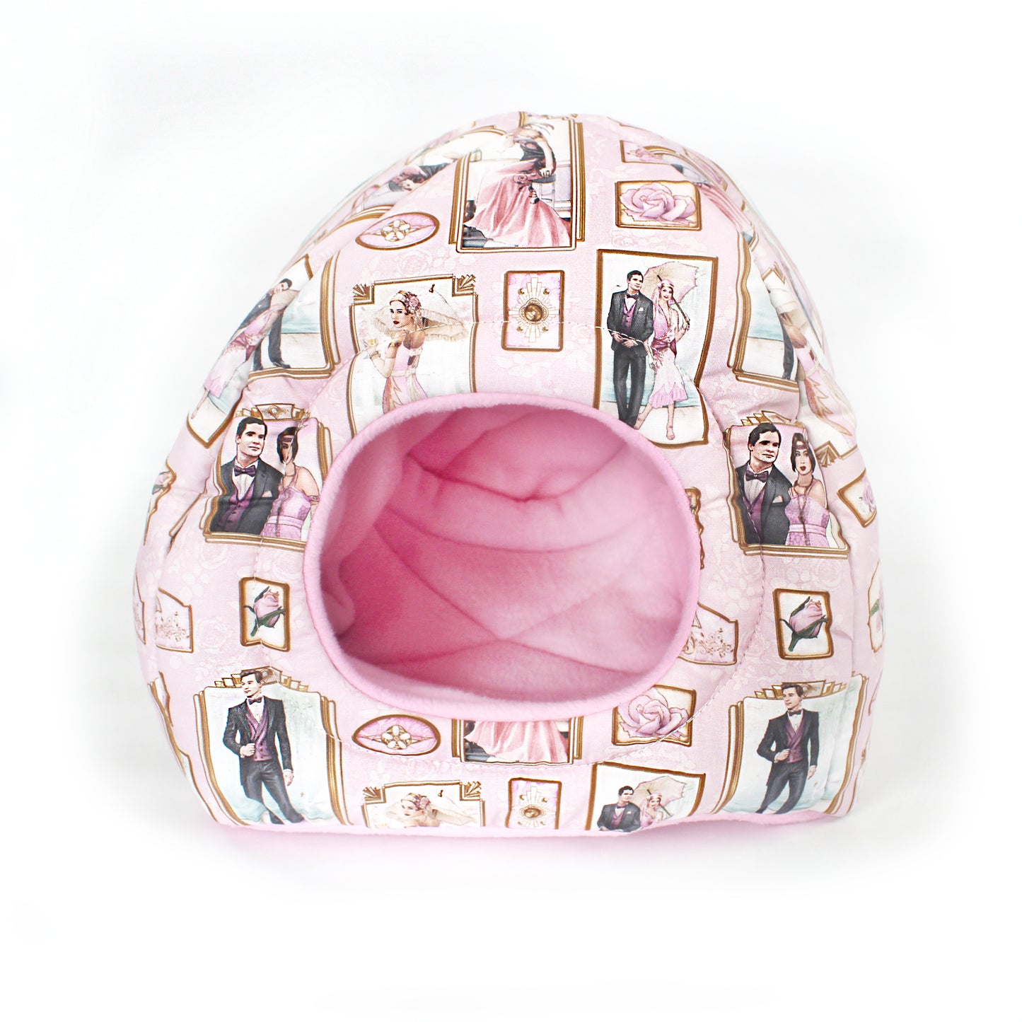 Pink Art Deco Guinea Pig Accessory Bundle