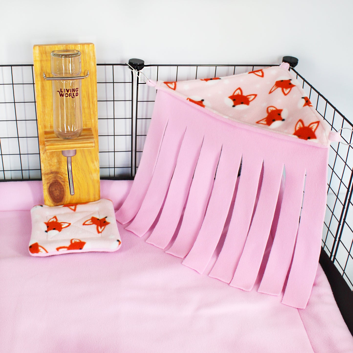Foxy Corner Fleece Forest
