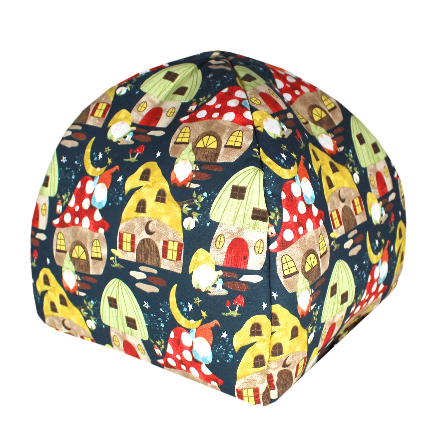 Gnome And Mushroom Town - Guinea Pig Accessory Set, rear view of the guinea pig house