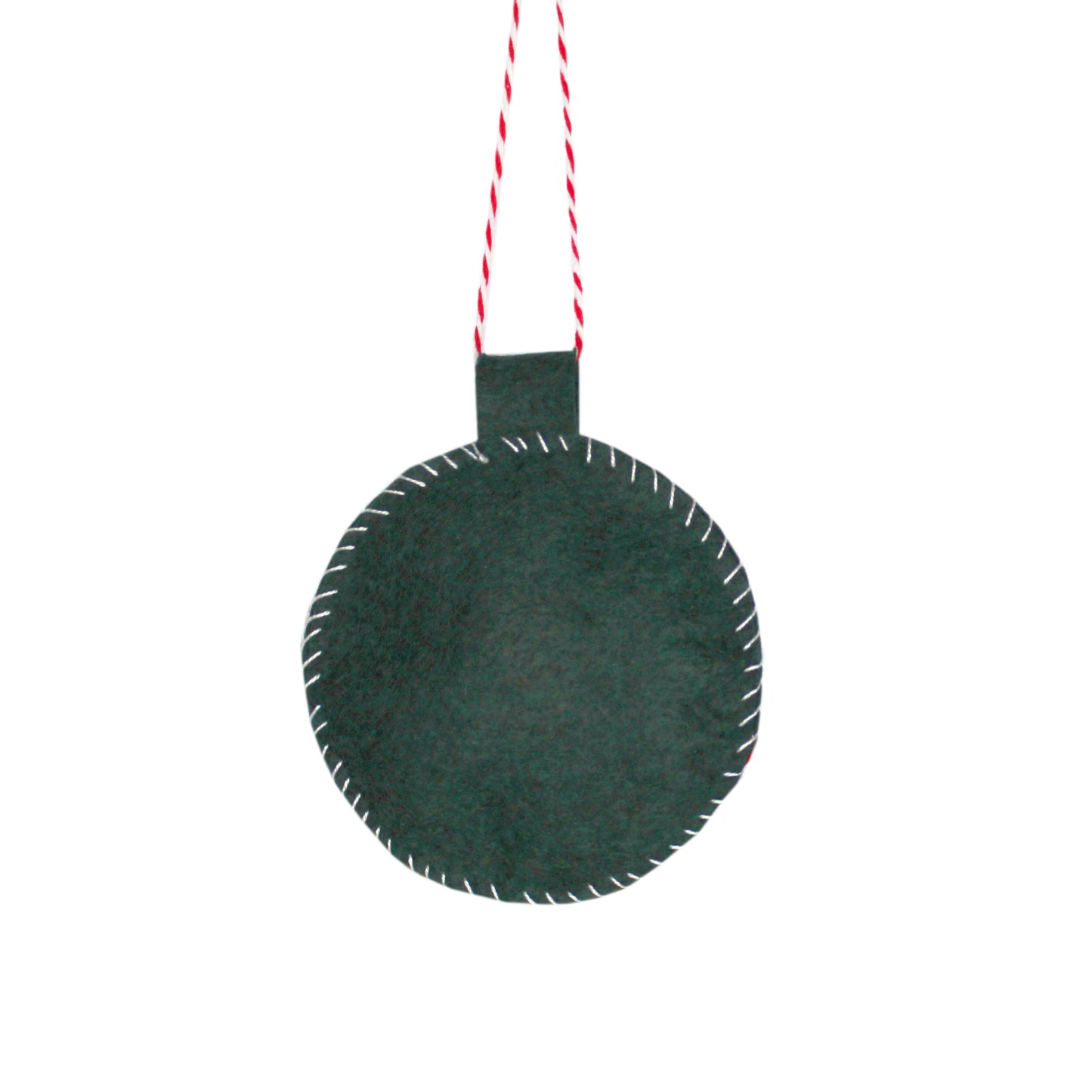Felt Guinea Pig With Mushroom Ornament