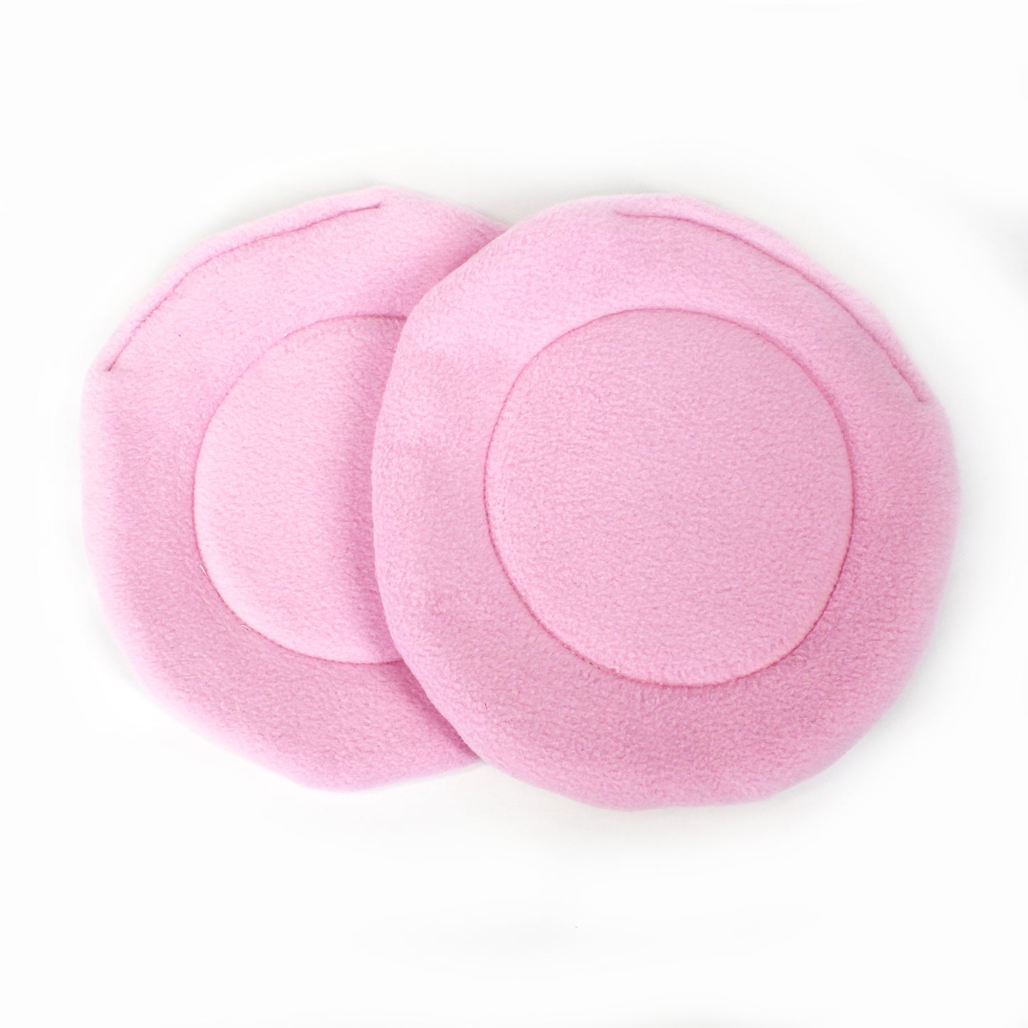 Pair Of Baby Pink Circle Pee Pads
