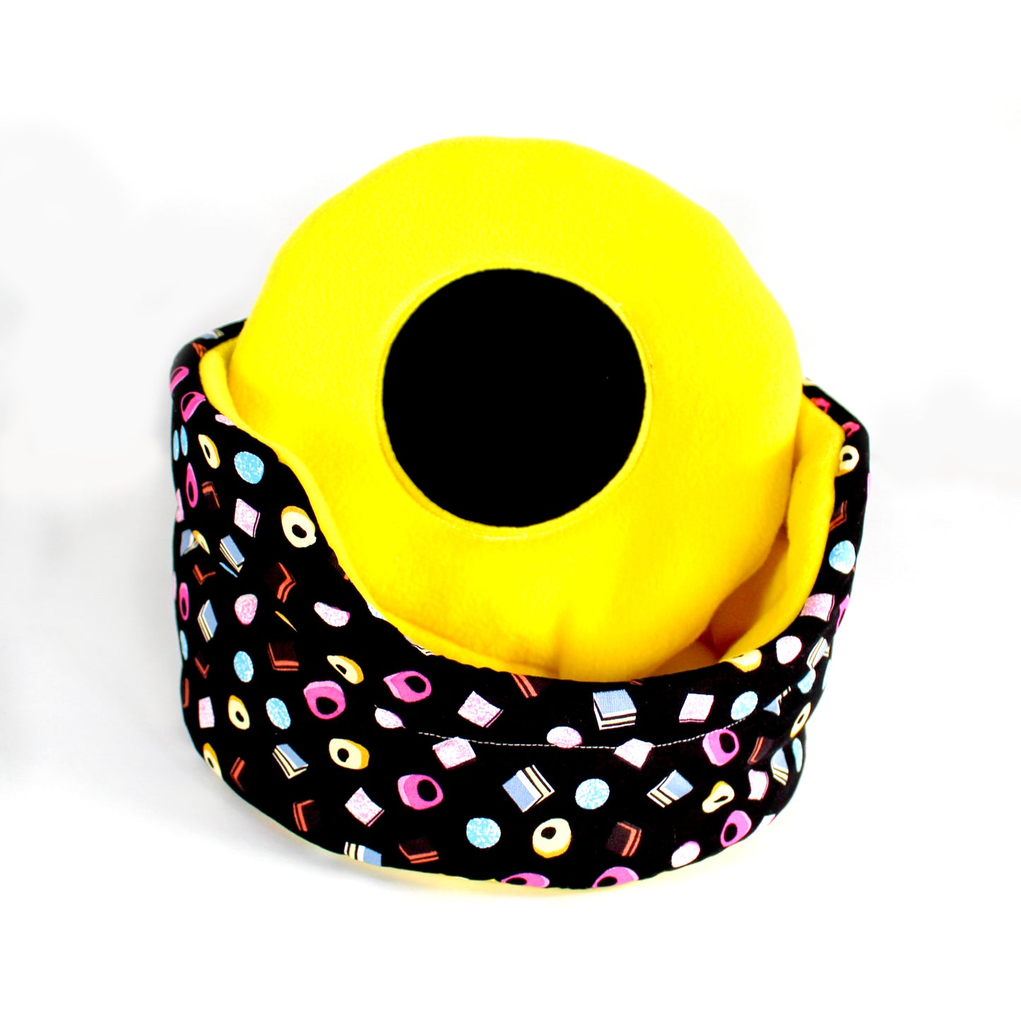 Pair Of Liquorice Allsorts Pee Pads, pee pad inside the matching liquorice allsorts cuddle cup bed