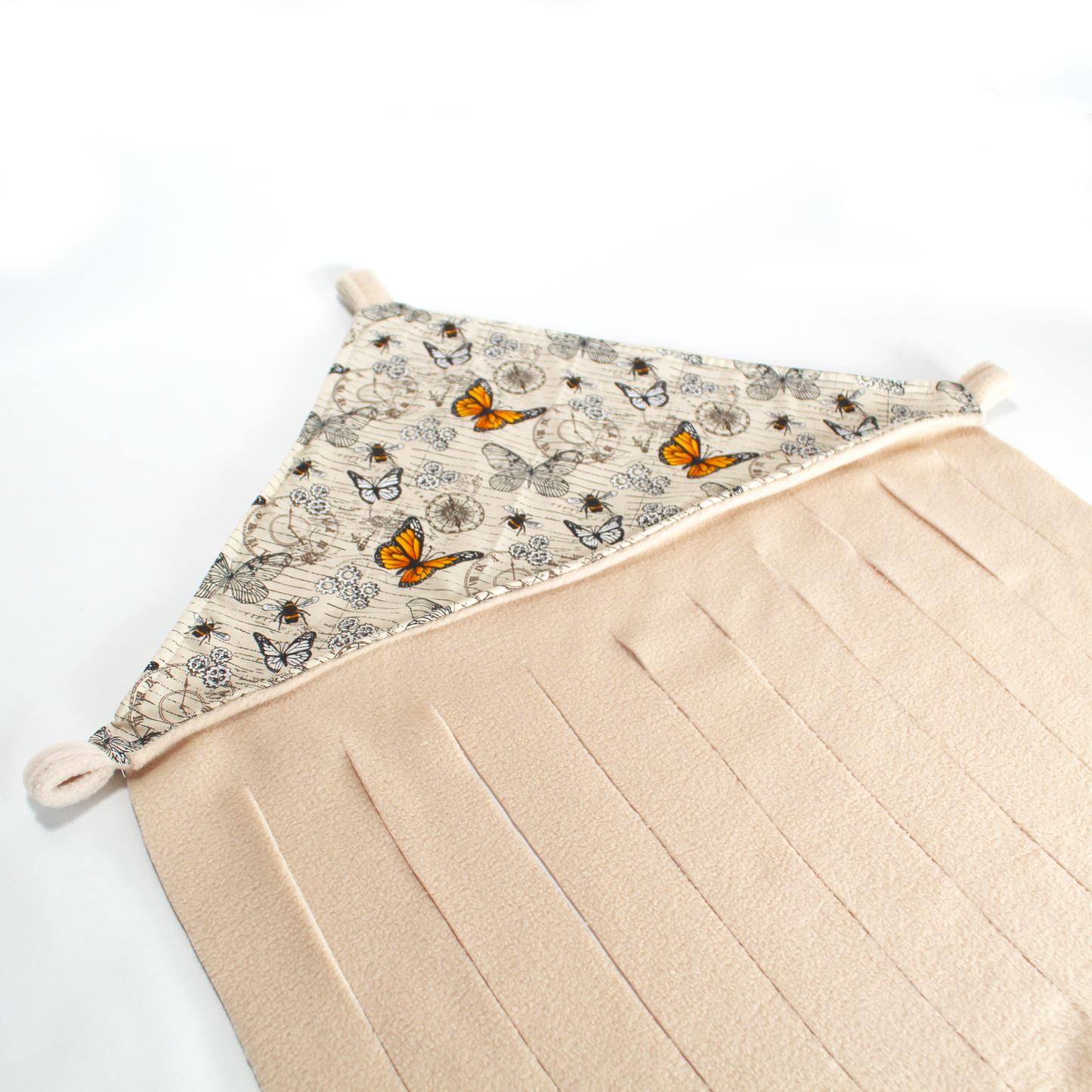 Steampunk Butterfly Corner Fleece Forest