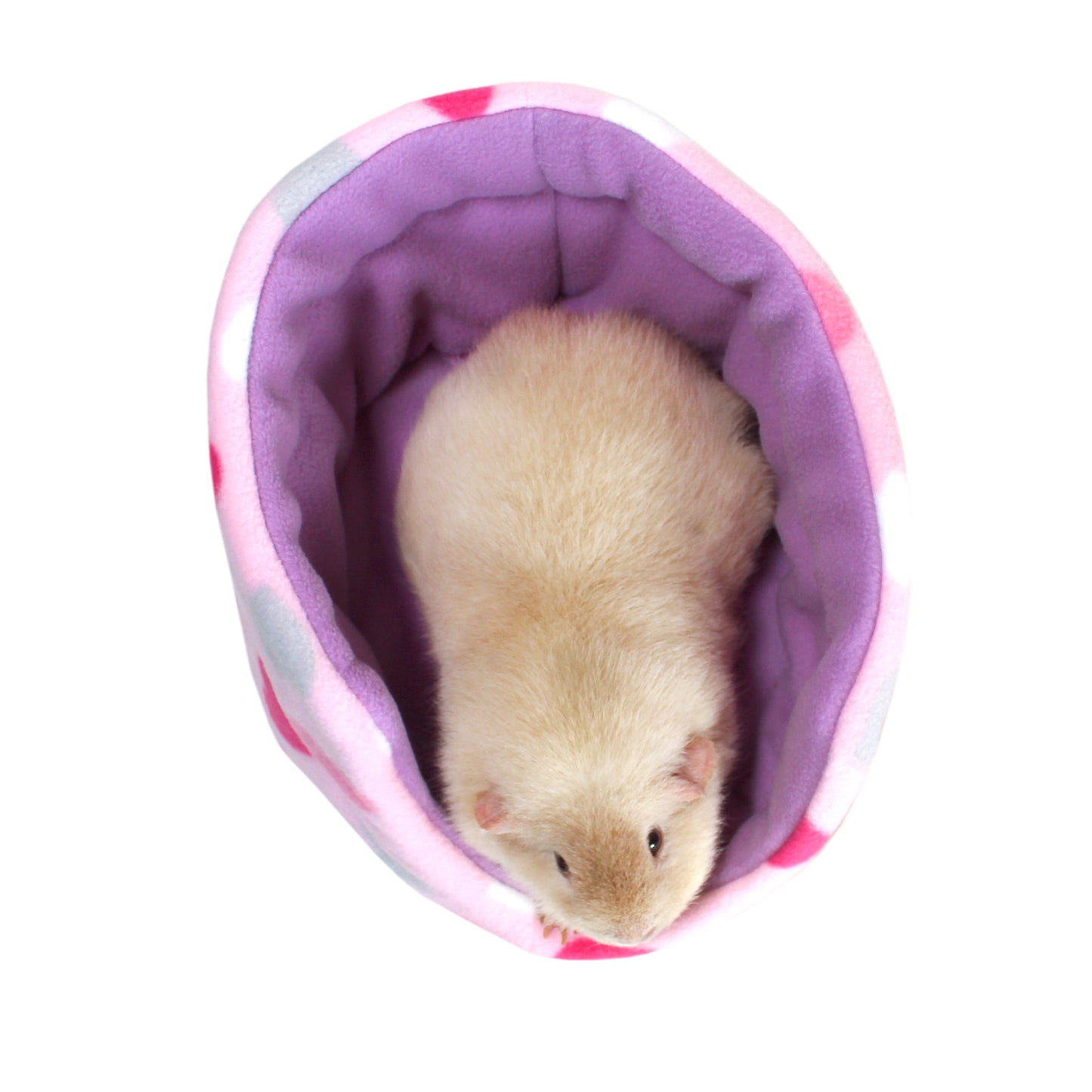 Pastel Heart Cuddle Cup Bed