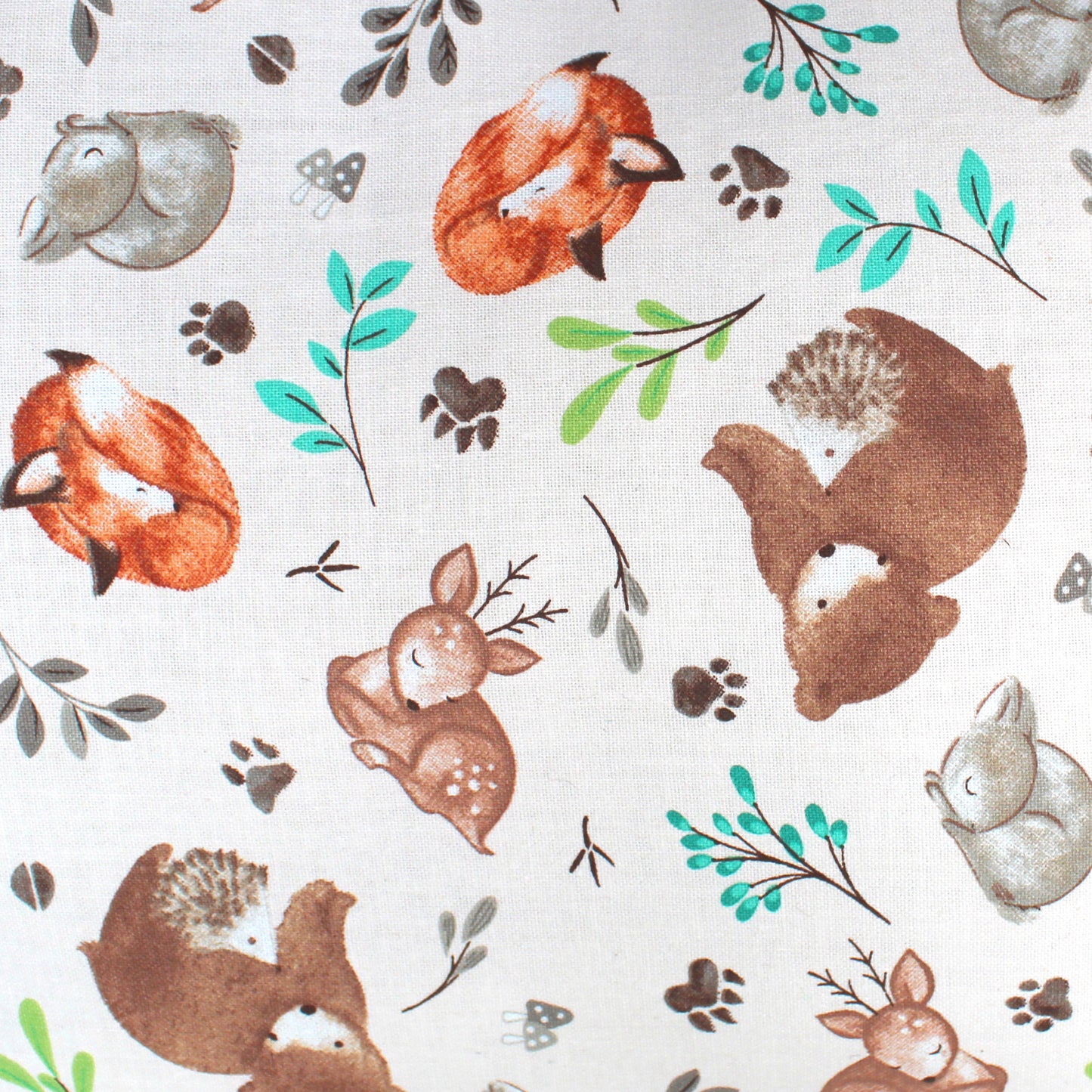 Woodlands Hidey House For Guinea Pigs, close up view of the woodlands pattern
