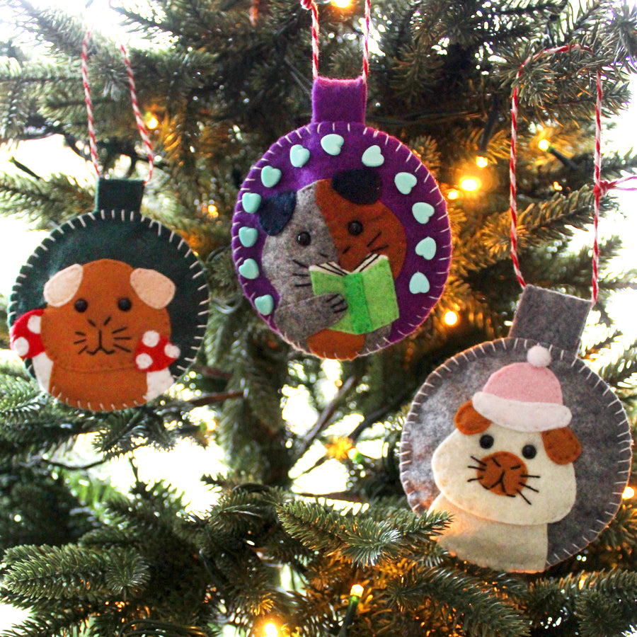 Felt Guinea Pig Hanging Decorations