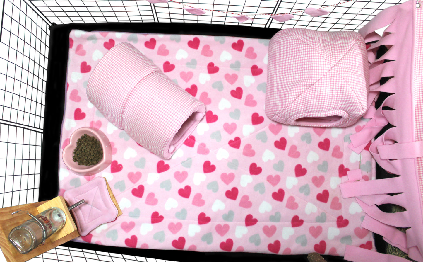 Pink Gingham Pattern Squish Tunnel