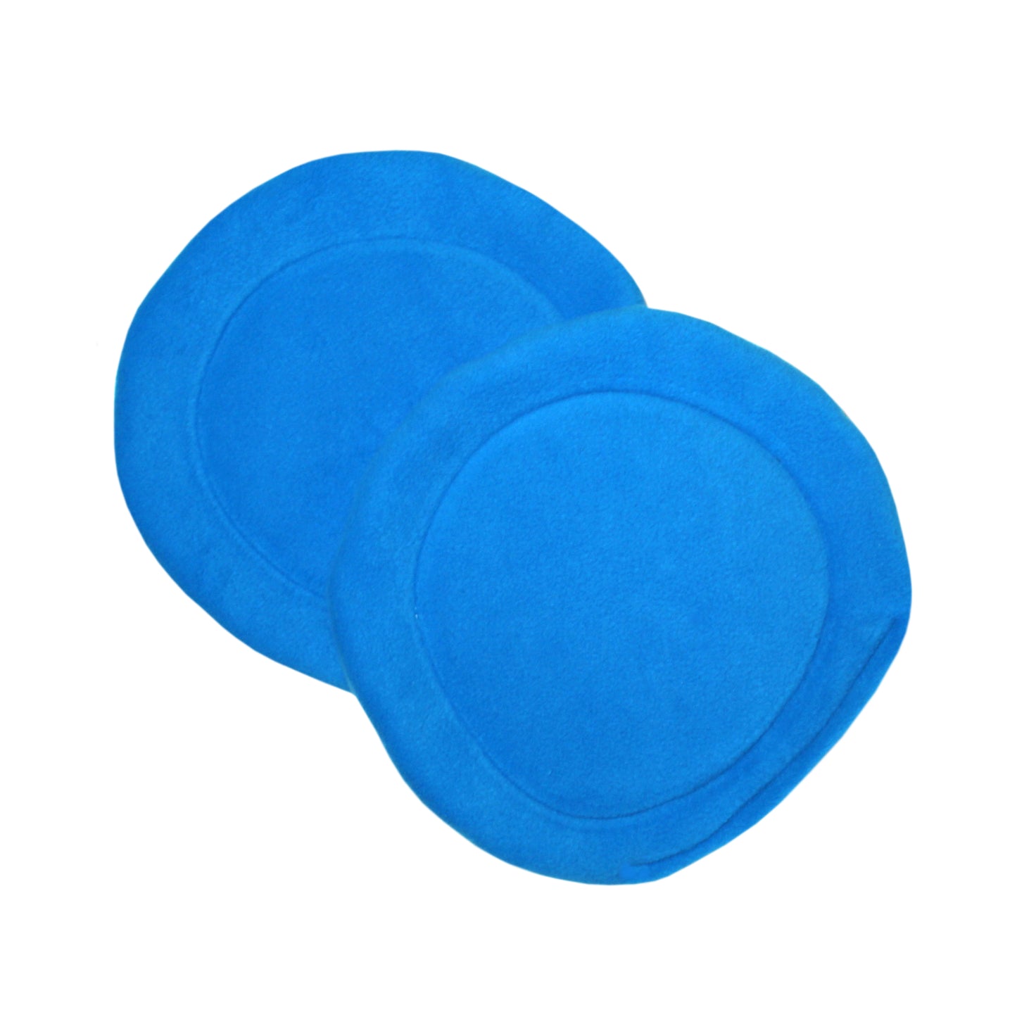 Pair of Rich Blue Circle Pee Pads