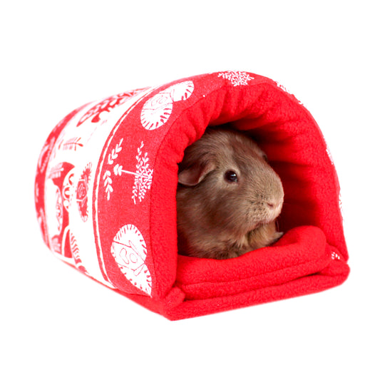 Apple Plush Bed for Guinea Pigs