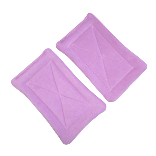 Pair of Absorbent Lilic Fleece Pee Pads For Guinea Pig