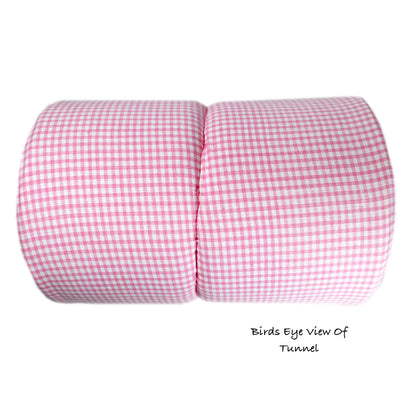 Pink Gingham Pattern Squish Tunnel