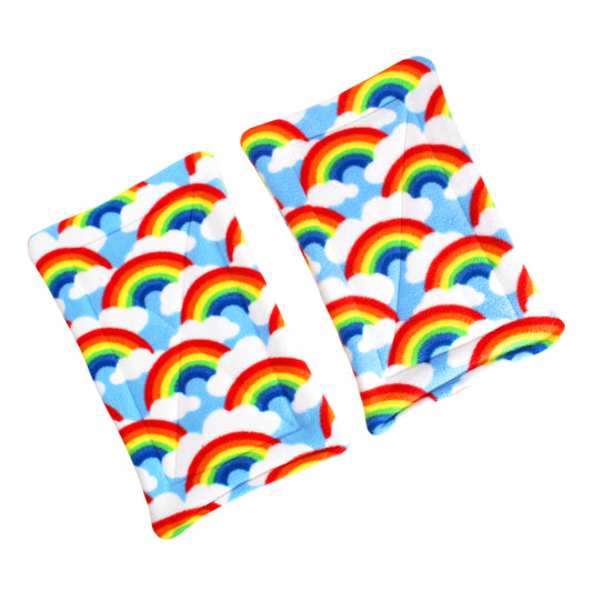 Absorbent Rainbow Fleece Guinea Pig Pee Pad