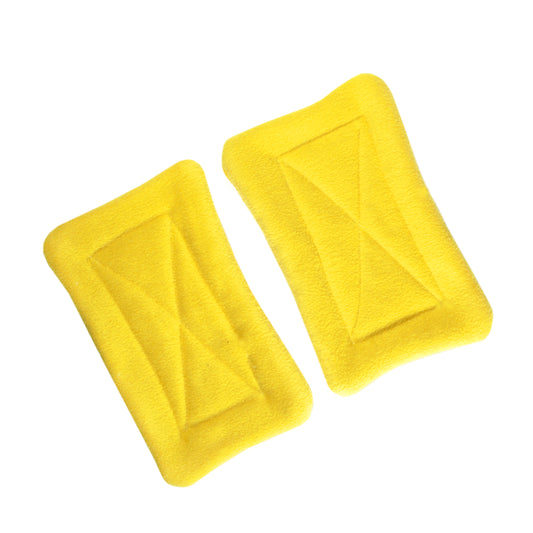 Pair Of Yellow Small Rectangle Pee Pads