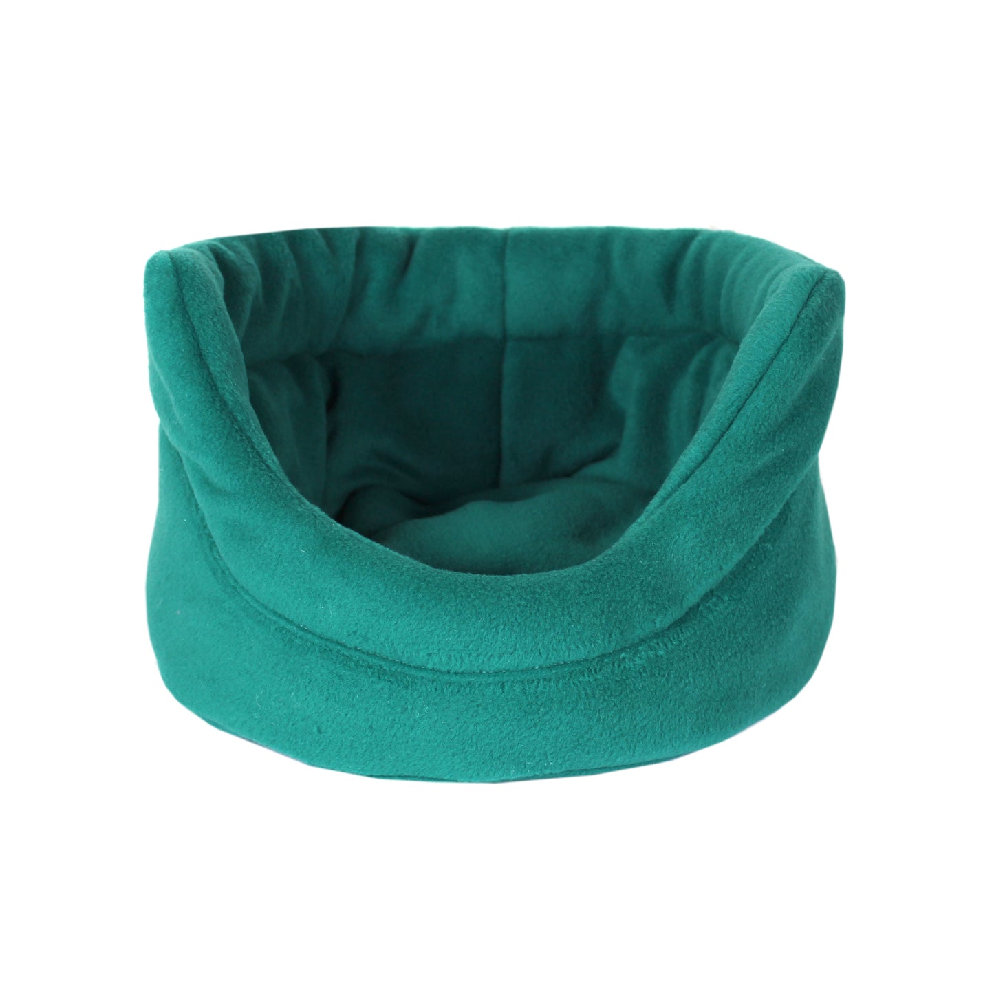 Teal Guinea Pig Cuddle Cup, front view empty