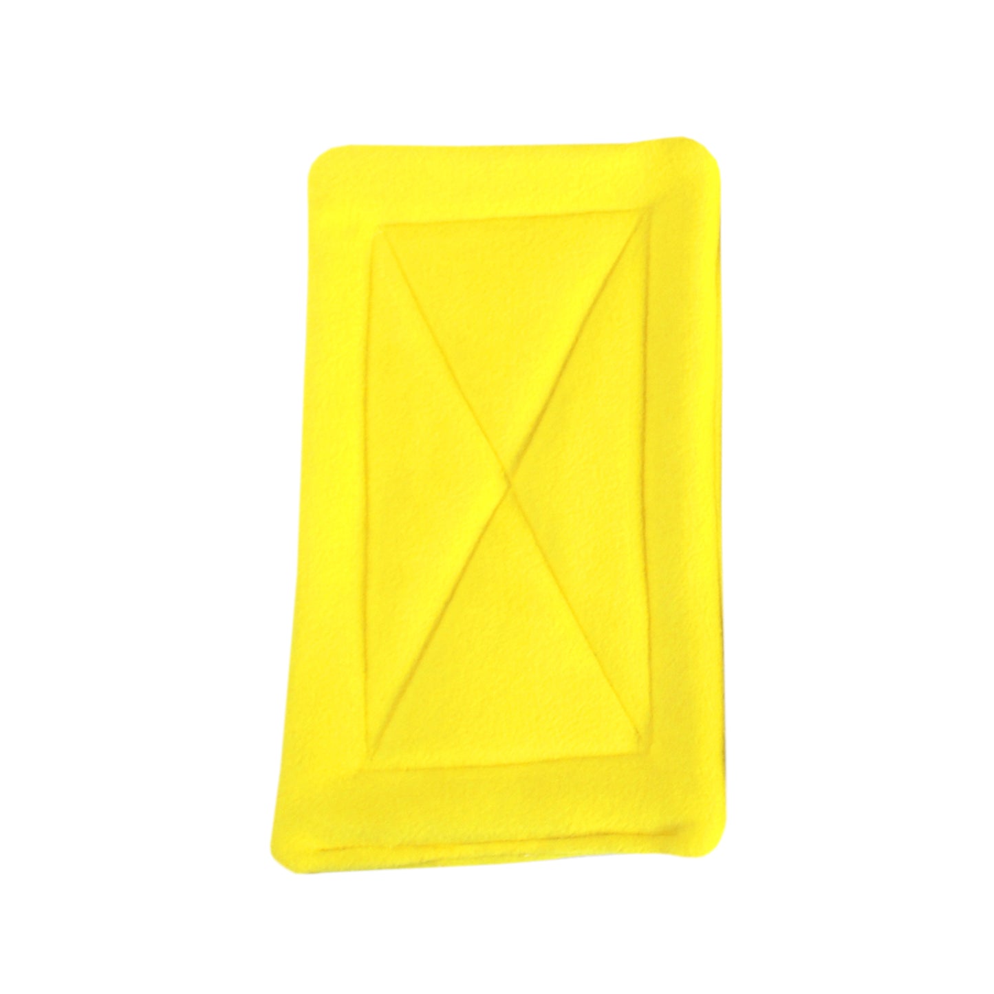 Pair of Absorbent Yellow Fleece Pee Pads For Guinea Pig