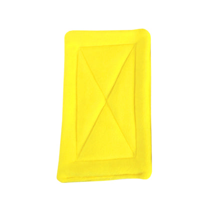 Pair of Absorbent Yellow Fleece Pee Pads For Guinea Pig